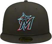 New Era Miami Marlins On-field 59fifty Cap Schwarz