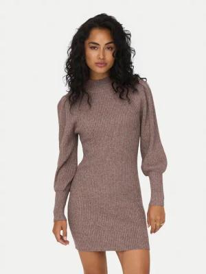ONLY Strickkleid Katia 15232502 Braun Comfort Fit