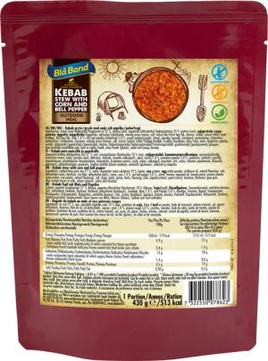 Blå Band Kebab-Eintopf mit Mais und Paprika