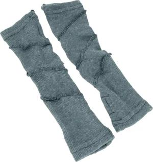 Guru-Shop Strickhandschuhe Baumwoll-Feinstrick Handstulpen, Pulswärmer mit..