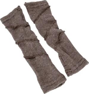 Guru-Shop Strickhandschuhe Baumwoll-Feinstrick Handstulpen, Pulswärmer mit..