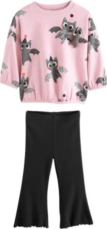 Next Langarmshirt & Leggings Langarmoberteil und
