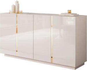 Lookway Kommode ONYX 4D Kaschmir Hochglanz