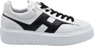 Hogan Low-Top Sneaker - Black Sneakerswith Textured Sole - Gr. 6 - in Weiß - für Damen