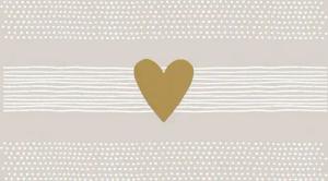 PPD Papierserviette 20 Servietten Heart of