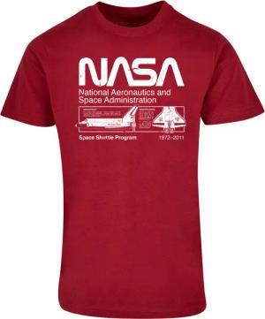 ABSOLUTE CULT T-Shirt "ABSOLUTE CULT Herren Nasa - Space Shuttle Program Basic T-Shirt", (1 tlg.)
