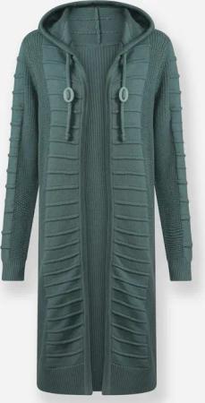Longstrickjacke