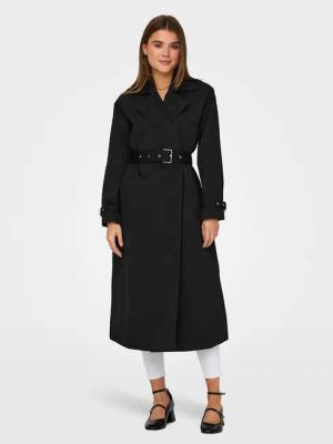 ONLY Tenchcoat April 15308860 Schwarz Regular Fit