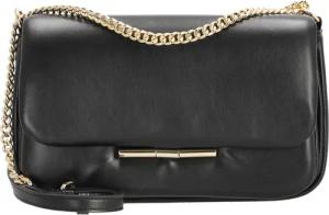 Seidenfelt Lesja - Umhängetasche 27 cm (black/gold)