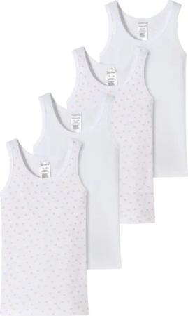 Schiesser Unterhemd Allday Basic (4-St) unterhemd