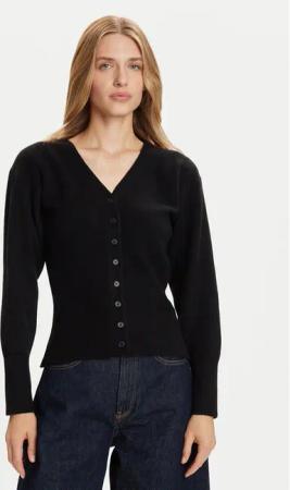 Vero Moda Strickjacke Saba 10334777 Schwarz Regular Fit