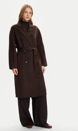 Marc O'Polo Wollmantel 508 0051 71127 Braun Relaxed Fit