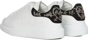 Alexander McQueen Low-Top Sneaker - Oversized Leather Sneakers - Gr. 42 (EU) - in Weiß - für Damen
