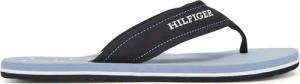 Tommy Hilfiger Zehentrenner Hilfiger H Padded Beach Sandal FM0FM05536 Dunkelblau