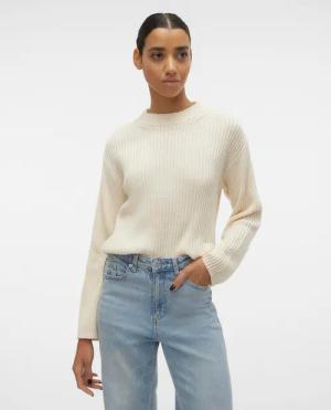 Vero Moda Rundhalspullover VMHILDE LS O-NECK