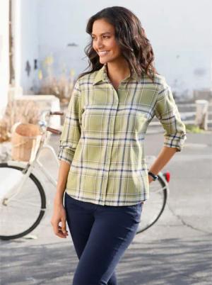 Flanellbluse