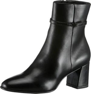 Tamaris Stiefelette, Blockabsatz, Businessschuh, Abendschuh mit elegantem Zierriemchen