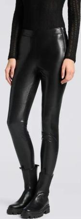 BOSS ORANGE Leggings "Taskin Premium Damenmode", Slim Fit in Lederoptik