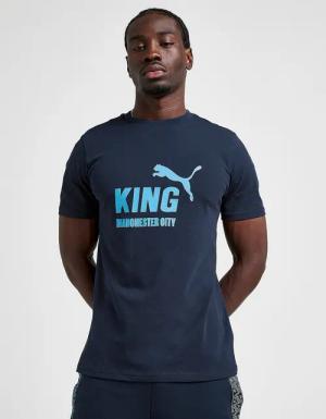 PUMA Manchester City FC King T-Shirt - Herren, Navy