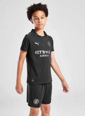 PUMA Manchester City FC 2025/26 Auswärts Shorts Kinder, Schwarz