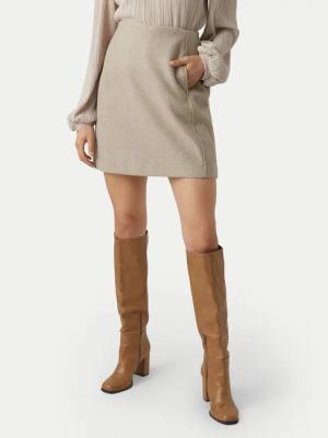 Vero Moda Bleistiftrock Fortuneallison 10253954 Beige Slim Fit