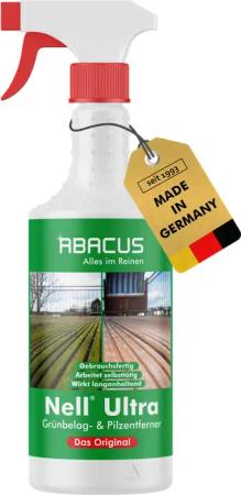 ABACUS Nell Ultra Algenentferner, Grünbelagentferner, Flechtenentferner