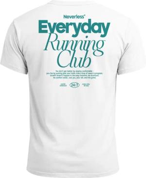 Neverless Print-Shirt Backprint TShirt Herren Everyday