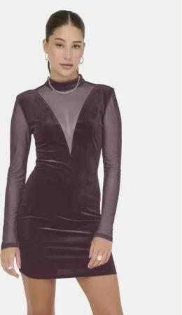 ONLY Coctailkleid Smooth 15360667 Violett Slim Fit