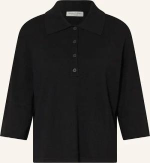 Marc O'Polo Strick-Poloshirt mit 3/4-Arm