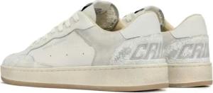 CRIME LONDON Low-Top Sneaker - Chelsea Sneakers In White Leather - Gr. 43 (EU) - in Weiß - für Damen