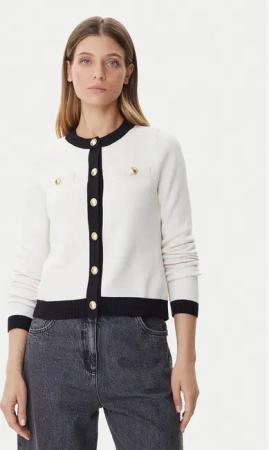 Vero Moda Strickjacke Oli 10336384 Beige Regular Fit
