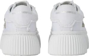 Karl Lagerfeld Low-Top Sneaker - KREEPER DENIM-SNEAKERS - Gr. 35 (EU) - in Weiß - für Damen