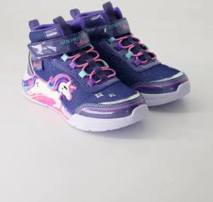 Skechers Schuhe - 303302L Textil und Synthetik (Blau, Gr. 28)