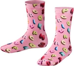 FALKE Socken Colourful Alphabet Print (1-Paar)