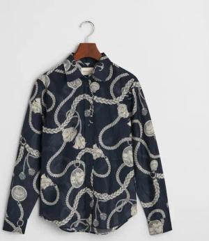Gant Blusenshirt REG SAILING PRINT COT