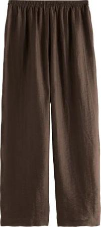 Next Palazzohose Strukturierte Schlupfhose mit weitem