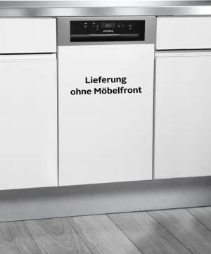 Privileg teilintegrierbarer Geschirrspüler "RSBO 3T224 X (2)", 10 Maßgedecke