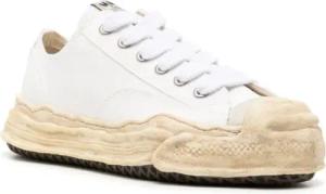 Maison Mihara Yasuhiro Low-Top Sneaker - Original Sole Garment Dyed Canvas Low-Top Sneaker - Gr. 41 (EU) - in Weiß - für Damen