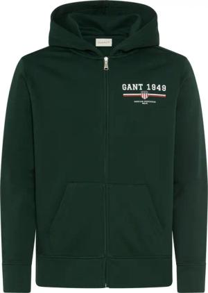 Gant Kapuzensweatjacke GRAPHIC FULL ZIP HOODIE