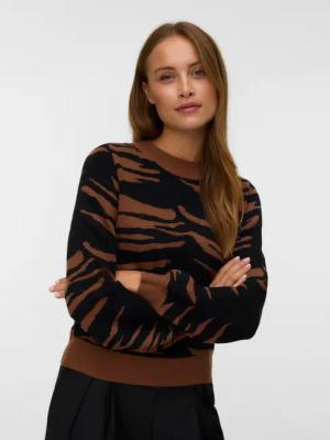 Vero Moda Strickpullover VMNANCY LS O-NECK