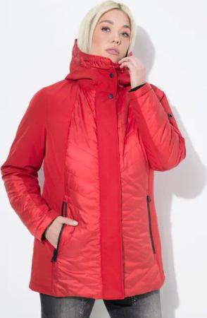 Ulla Popken Parka HYPRAR Softshell-Steppjacke wasserabweisend
