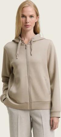 TOM TAILOR Sweatjacke Hoodie Sweatjacke aus