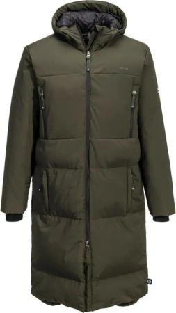 Schietwetter Steppmantel Herren Wintermantel Long John