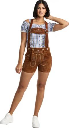 Steigenhöfer Manufaktur Trachtenlederhose Lederhose Damen Shorts