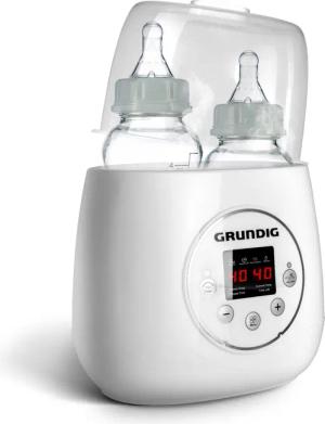 Grundig Babyflaschenwärmer Flaschenwärmer 3in1 Funktion Babykostwärmer,