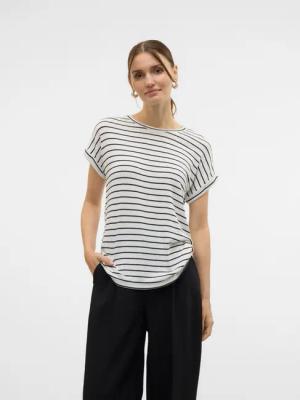 Vero Moda Kurzarmpullover VMBRIANNA SS O-NECK