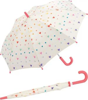 Esprit Stockregenschirm kleiner, leichter Stockschirm für