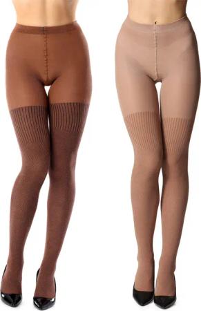 Bellivalini Strumpfhose 2er Pack Damen Strumpfhose
