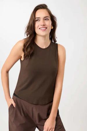 Mandala Damen Cropped Tank Top