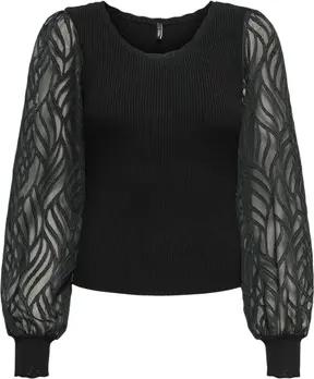 Only  Pullover ONLJULIE LS RIB MIX O-NECK CC KNT 15350562